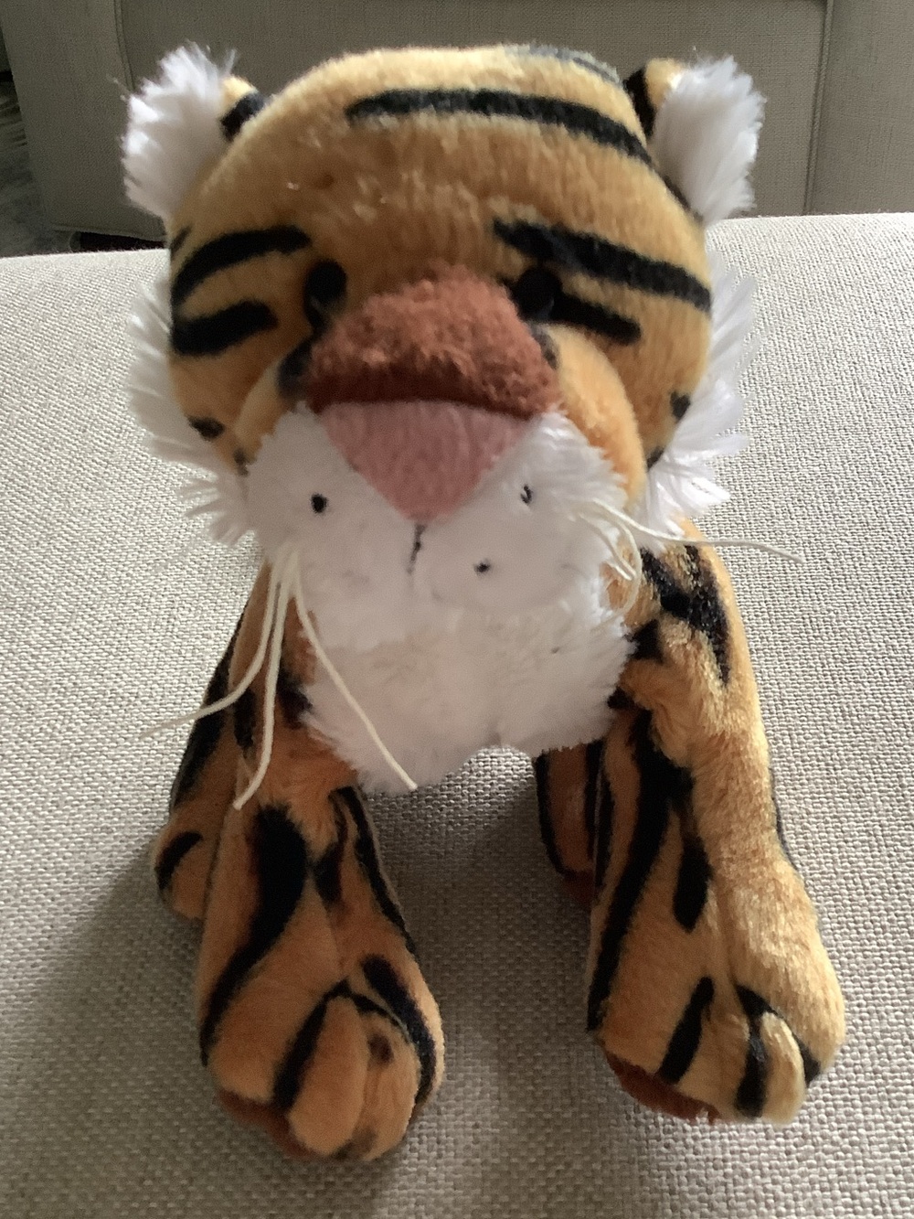 GANZ Plush Tiger Stuffed Animal in Orange, Black, White